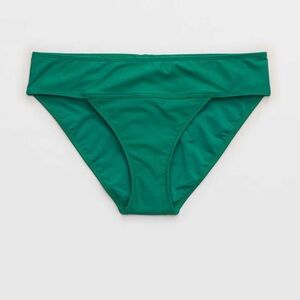 Aerie Swim Bikini Bottom, size medium, green, new!